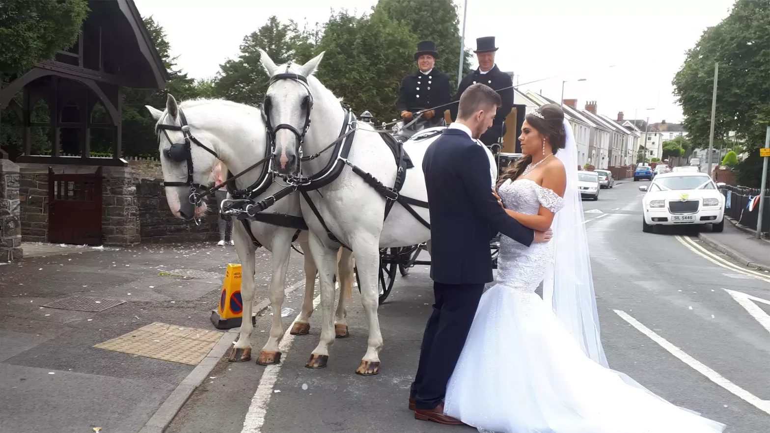wedding carriage hire wales